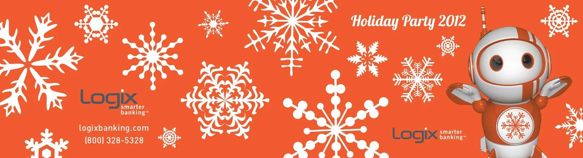 Custom corporate flipbook cover for ALC Holiday Party