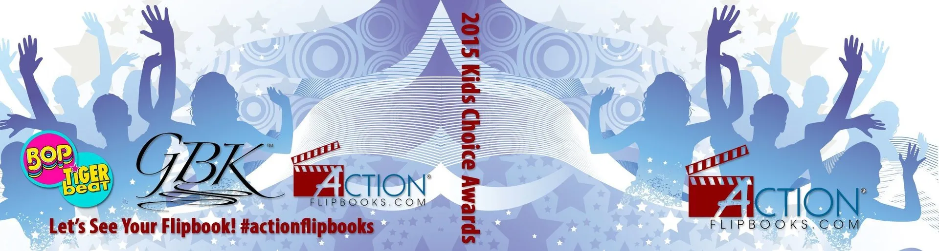 Custom corporate flipbook cover for Kids Choice 2015