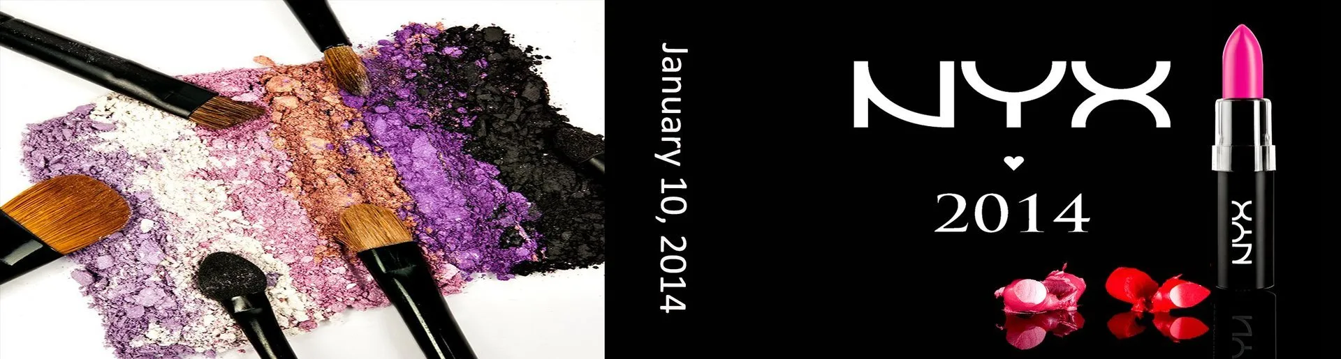 Custom corporate flipbook cover for NYX Cosmetics