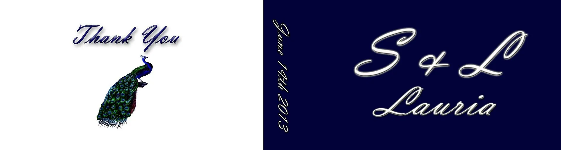 Custom wedding flipbook cover for Stacie Davis