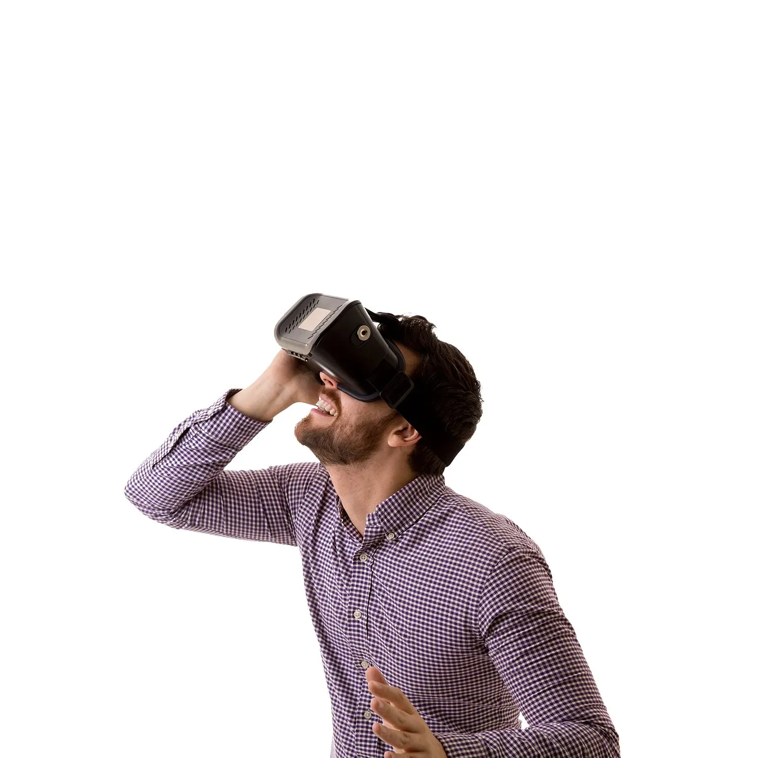 An AI-powered 360 video booth in action at a live event